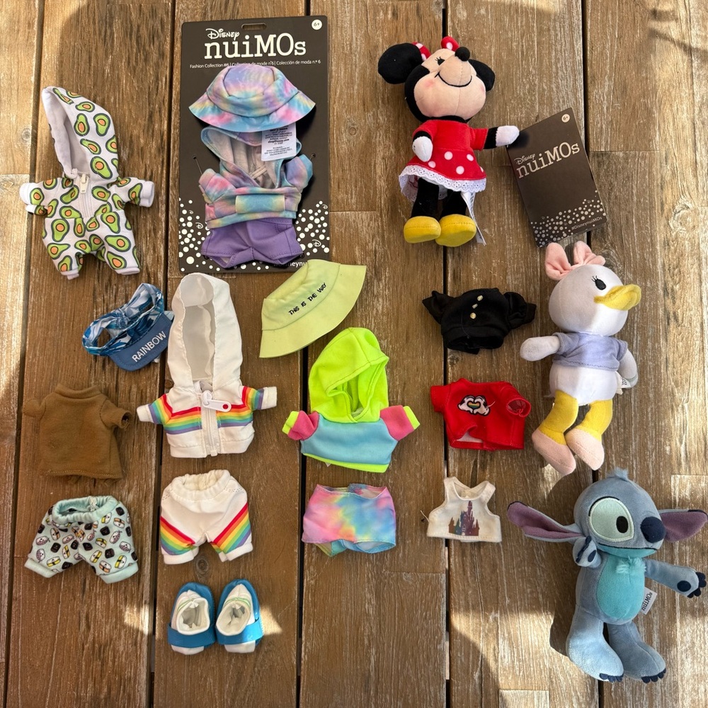 Disney nuiMOs Plush Toy Set with Outfits